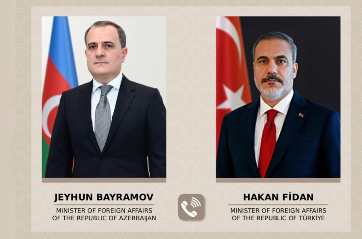 Ceyhun Bayramov Hakan Fidanla danışdı